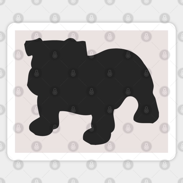 Pit Bull Pup Sticker by Etopix
